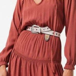 NWT Urban Outfitters Celestial Velvet Western Belt